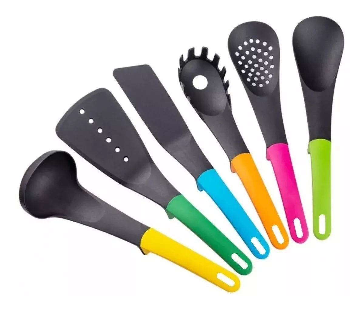Juego de utensilios de silicona X7 pza
